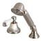 Kingston Brass KSK4308PLTR Transfer Valve Set For Roman Tub Filler, Brushed Nickel KSK4308PLTR - alternate 1